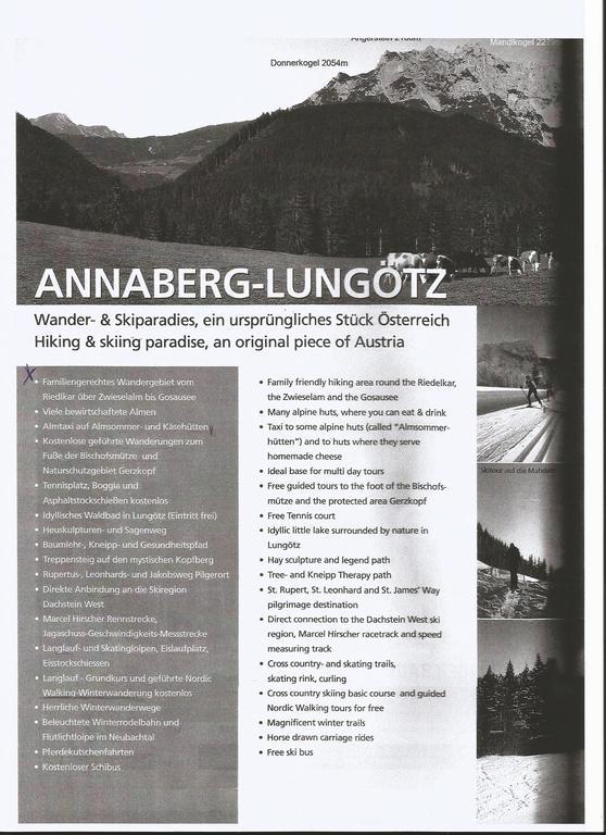 Schwarzenbacher Lungötz Exterior foto